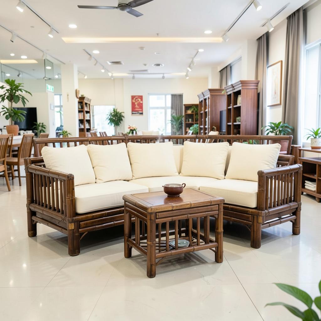Bộ sofa trà đạo